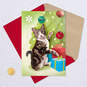 Mischievous Cat Musical Christmas Card With Motion, , large image number 5