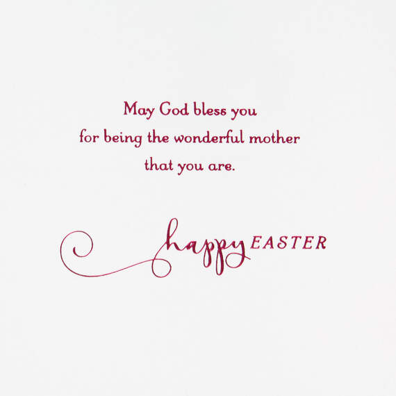 A Mother's Love Is a Blessing Easter Card for Mother, , large image number 2