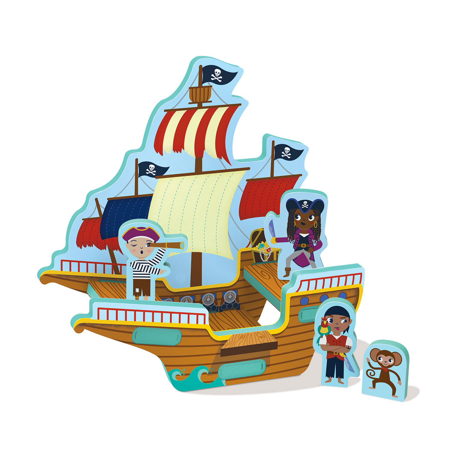 Storytime Toys 3D Pirate Ship Play Puzzle for only USD 16.99 | Hallmark