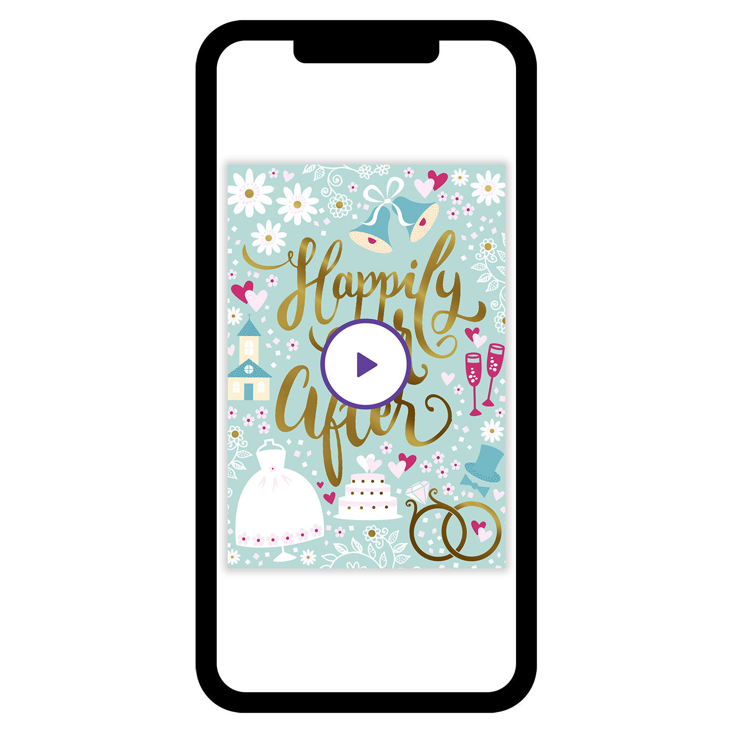 Happily Ever After Wedding eCard