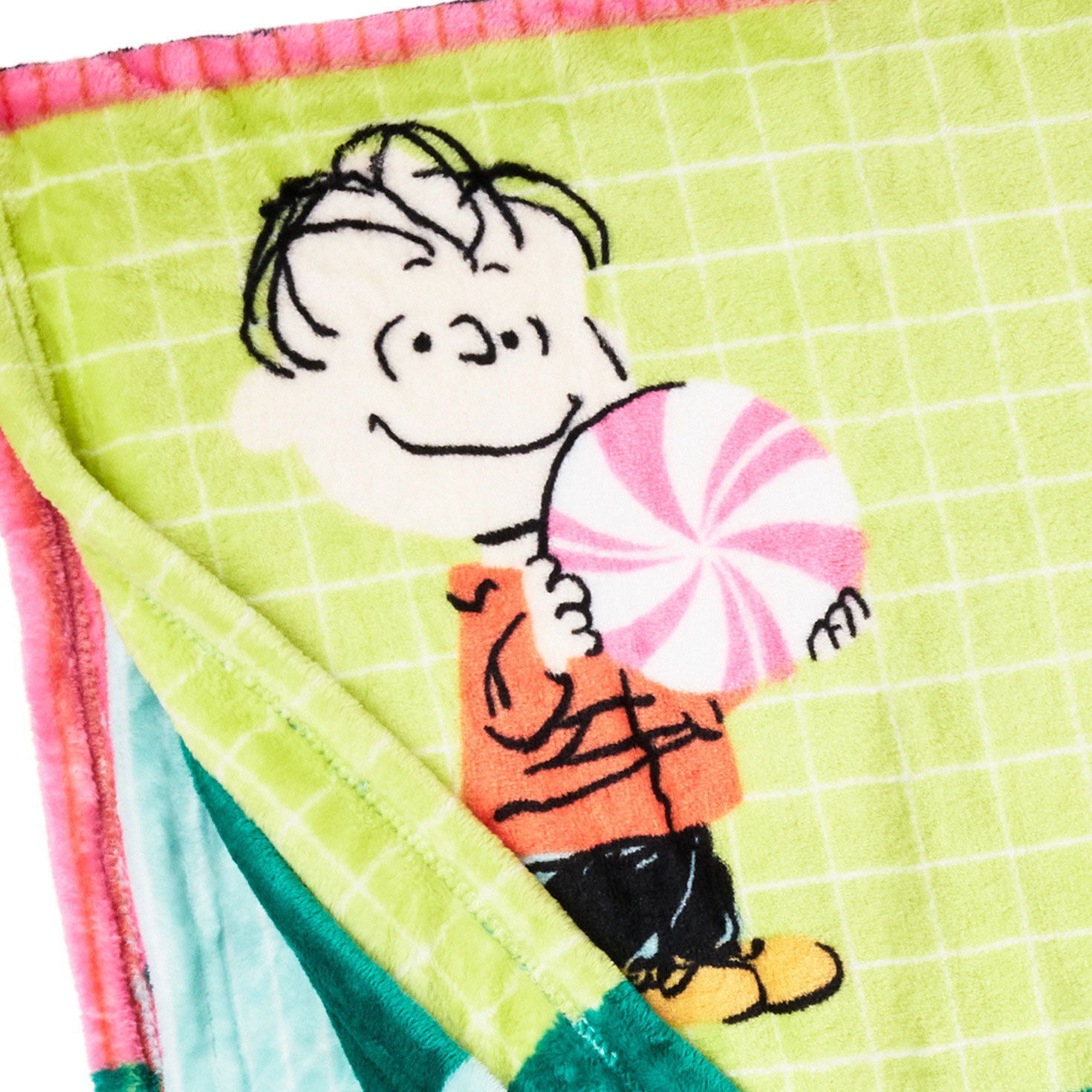 Peanuts® Holiday Patchwork Throw Blanket, 50x60 for only USD 39.99 | Hallmark