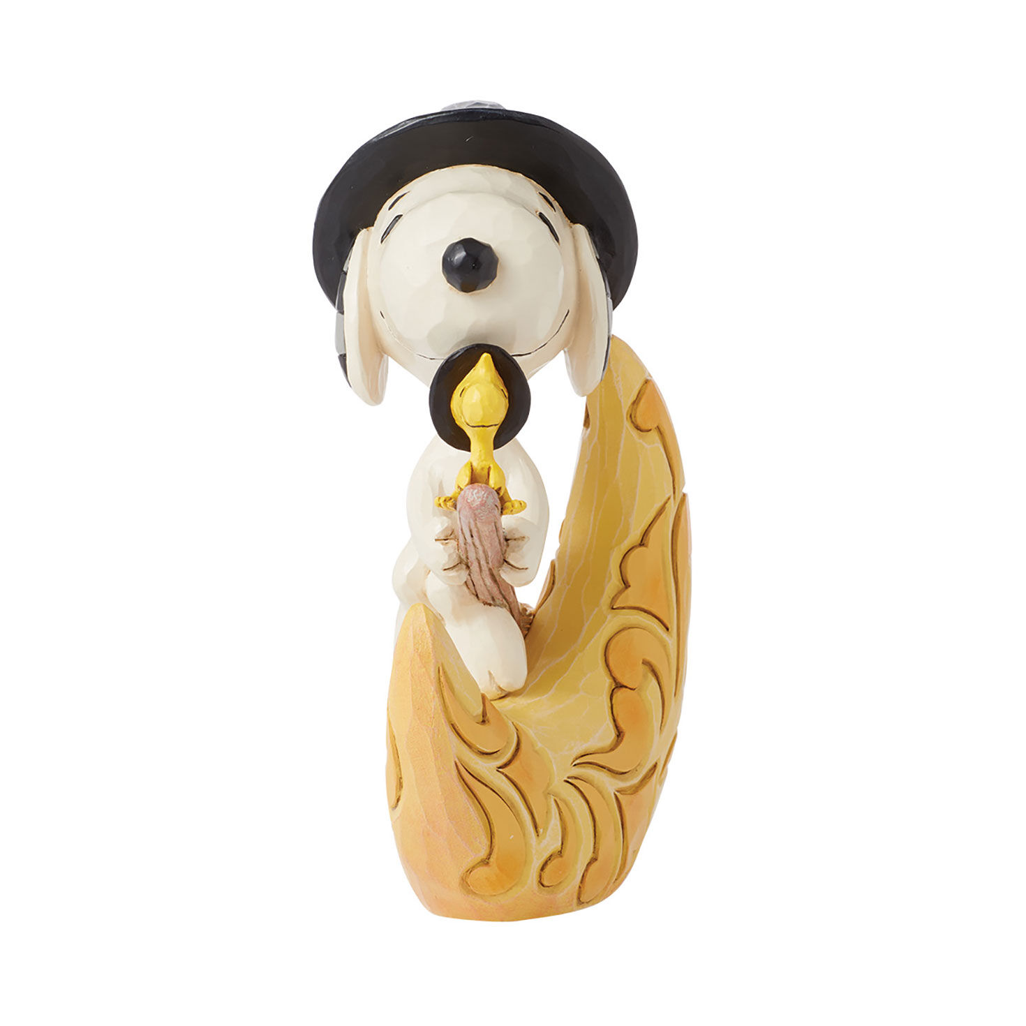 Jim Shore Peanuts Snoopy Witch With Moon Figurine, 5.9"