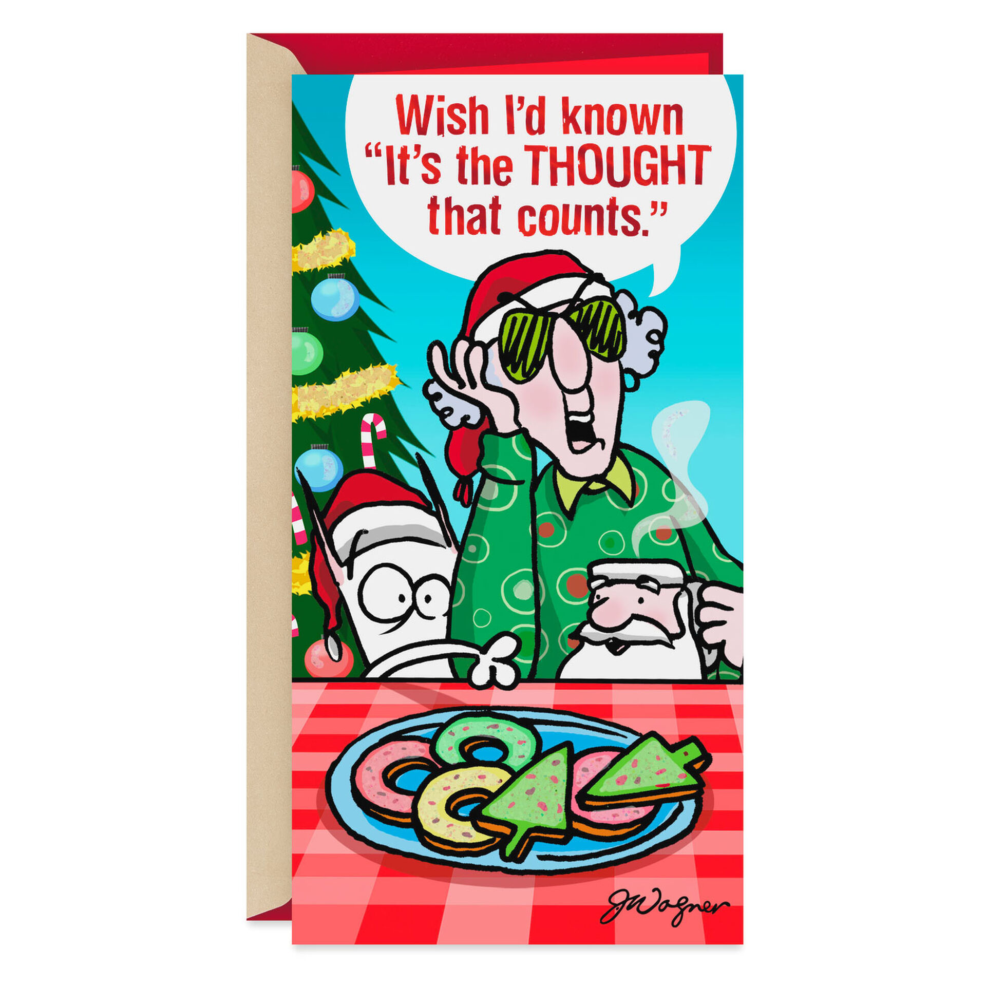 Maxine™ Thought That Counts Money Holder Funny Christmas ...