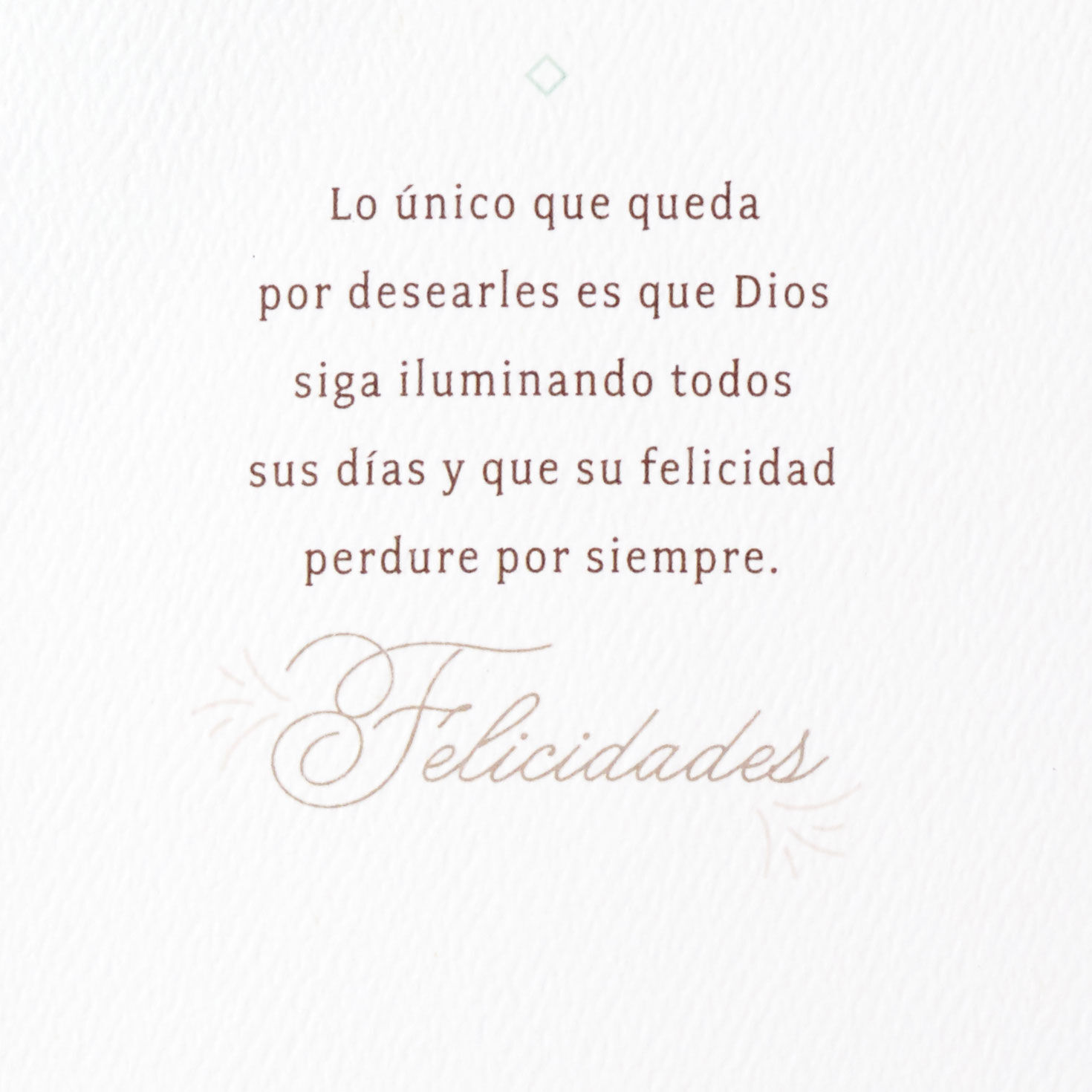 Joy Religious Spanish-Language Wedding Card for Couple With Prayer Card, , large image number 3