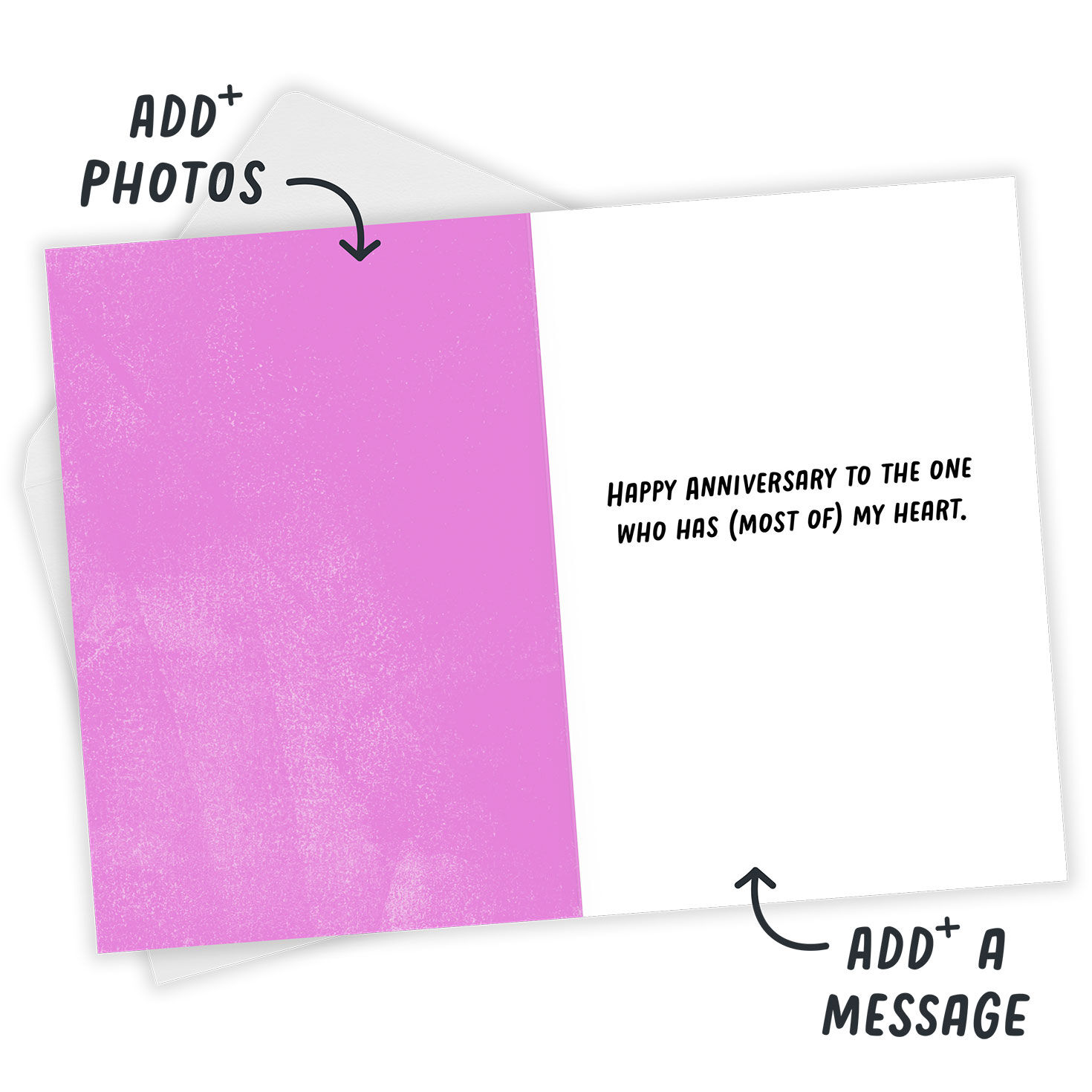 Heart Pie Chart Funny Custom Anniversary Card - Greeting Cards | Hallmark