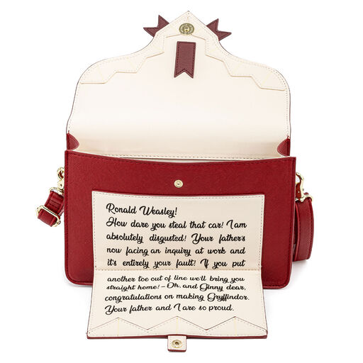 Loungefly Harry Potter Ron Weasley Howler Mail Crossbody Bag, 