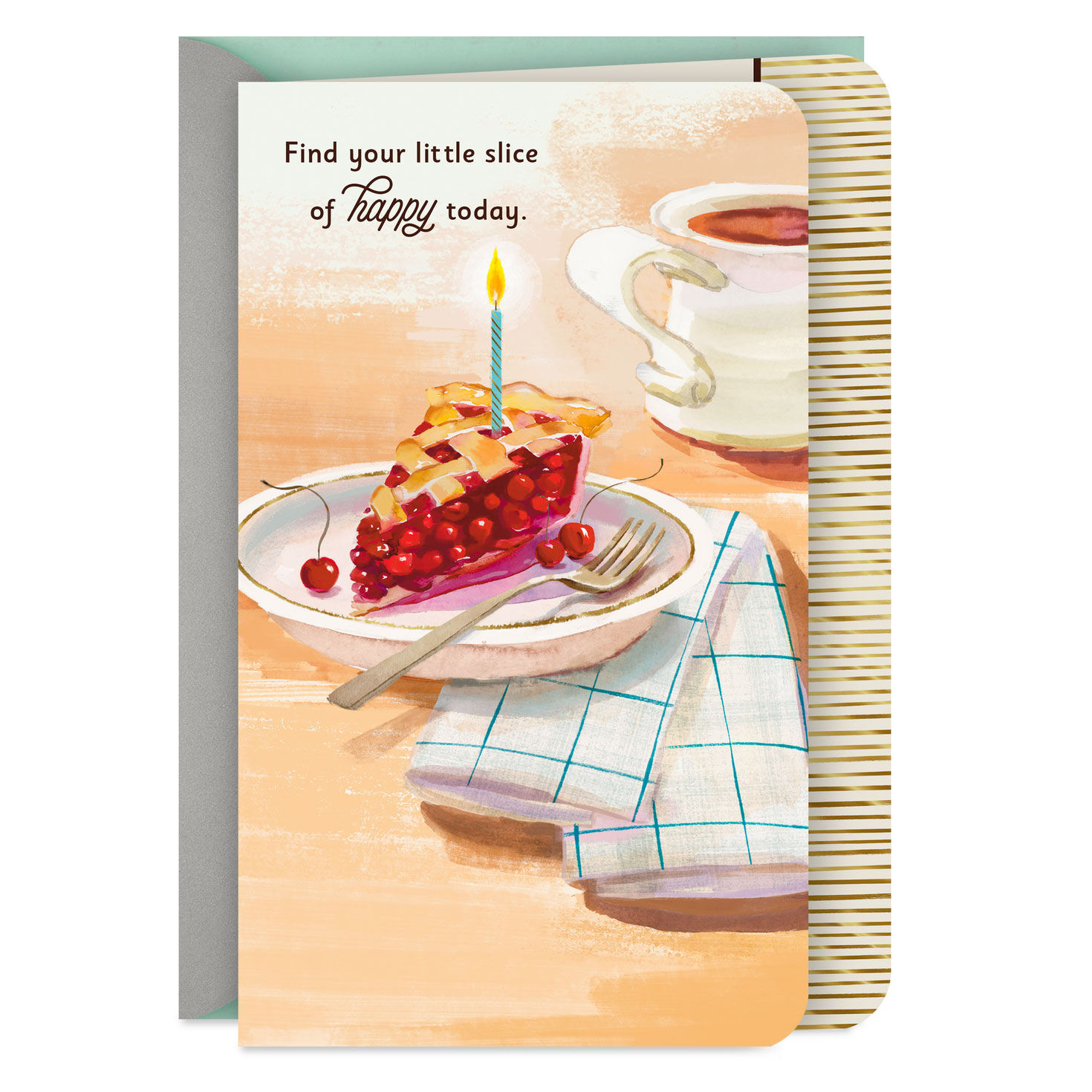 Little Slice of Happy Birthday Card