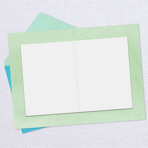 Sun Shining Through Trees Blank Card, 