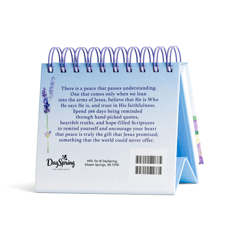 DaySpring Peace DayBrightener 365-Day Perpetual Calendar - Calendars ...