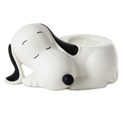 Peanuts® Lavender-Scented Ceramic Snoopy Candle, 
