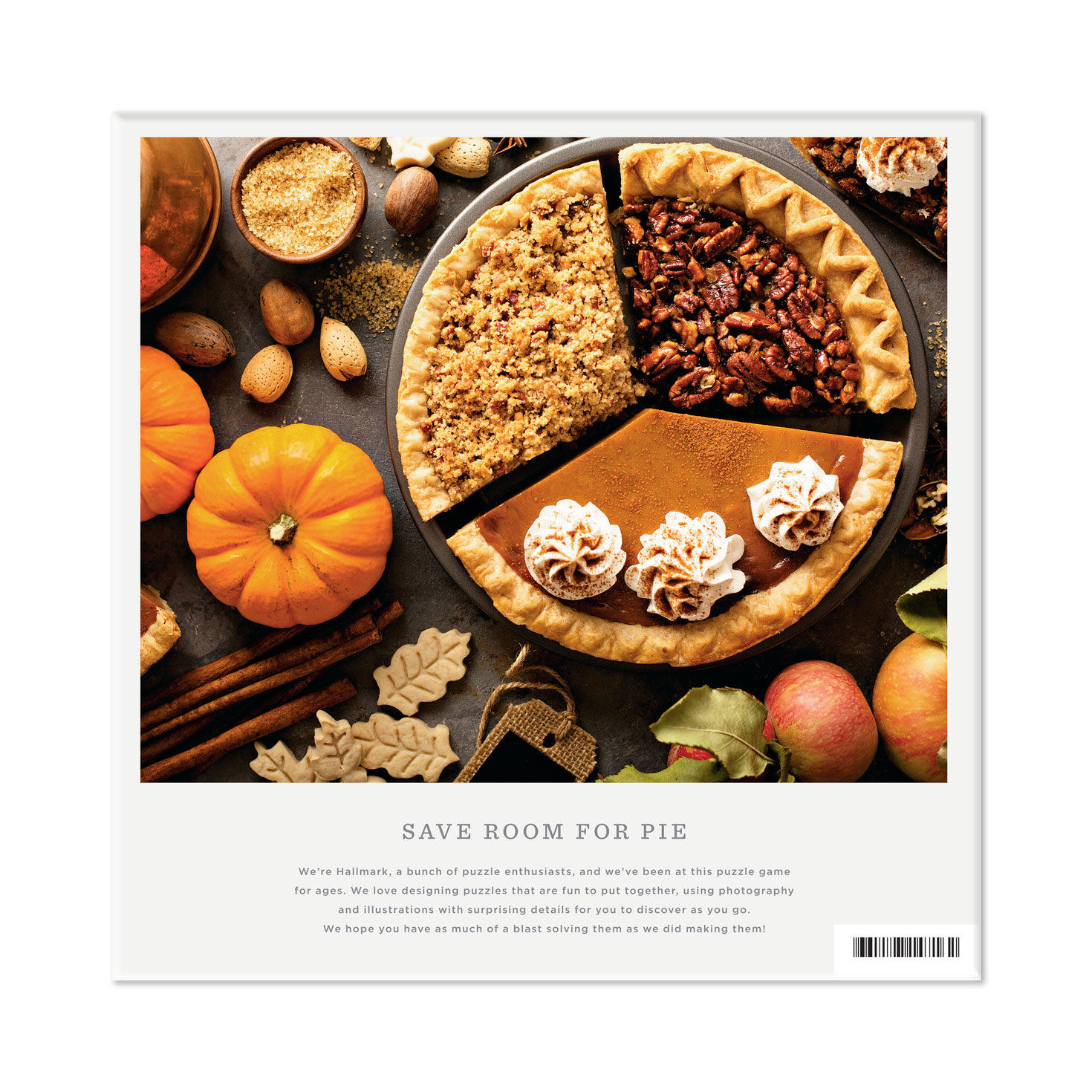 Pumpkin, Pecan, Apple Pie Jigsaw Puzzle  image number 6