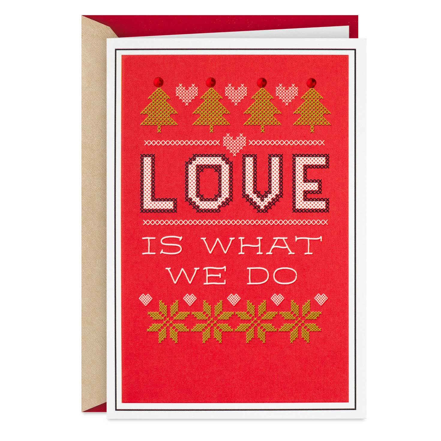 Love Is What We Do Christmas Card