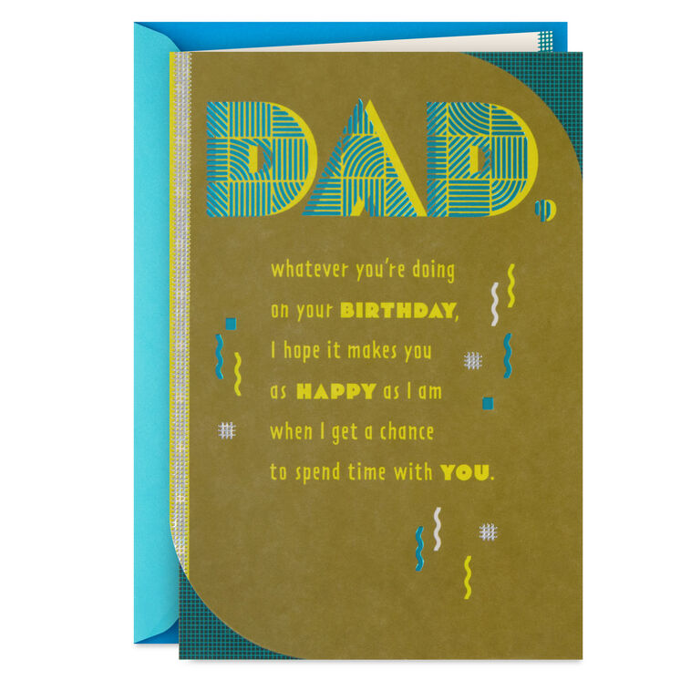 You're Both a Great Dad and a Friend Birthday Card, , large image number 1