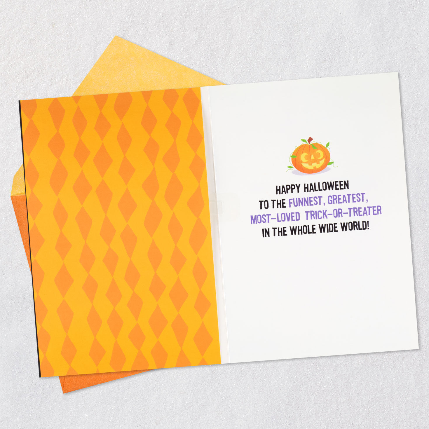 Disney Mickey Mouse Kids Halloween Card With Music Open card with envelope image number 3