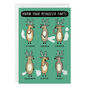 Reindeer Farts Funny Custom Christmas Card, , large image number 1