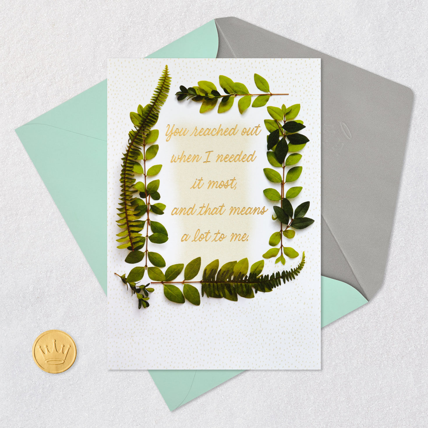 Your Caring Means a Lot Sympathy Thank-You Card for only USD 2.99 | Hallmark
