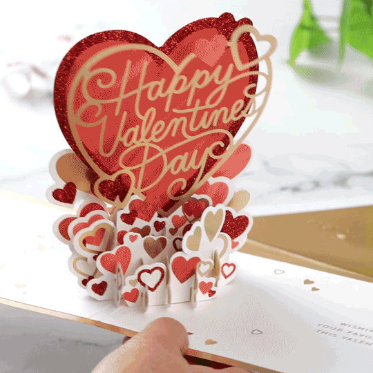 Happy Heart Day Pop-Up Valentine's Day Card for only USD 12.99 | Hallmark