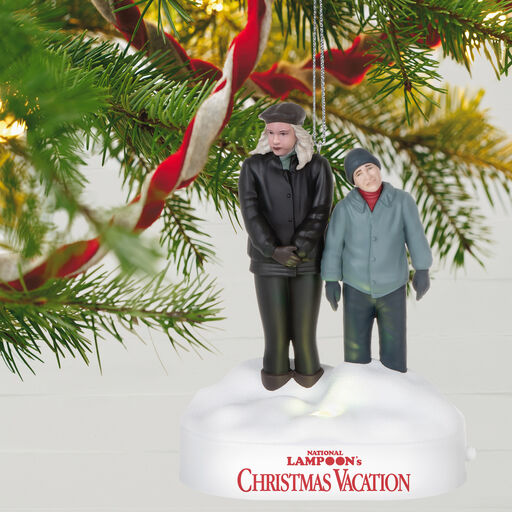 National Lampoon's Christmas Vacation™ Collection Audrey and Russ Griswold Ornament With Light and Sound, 