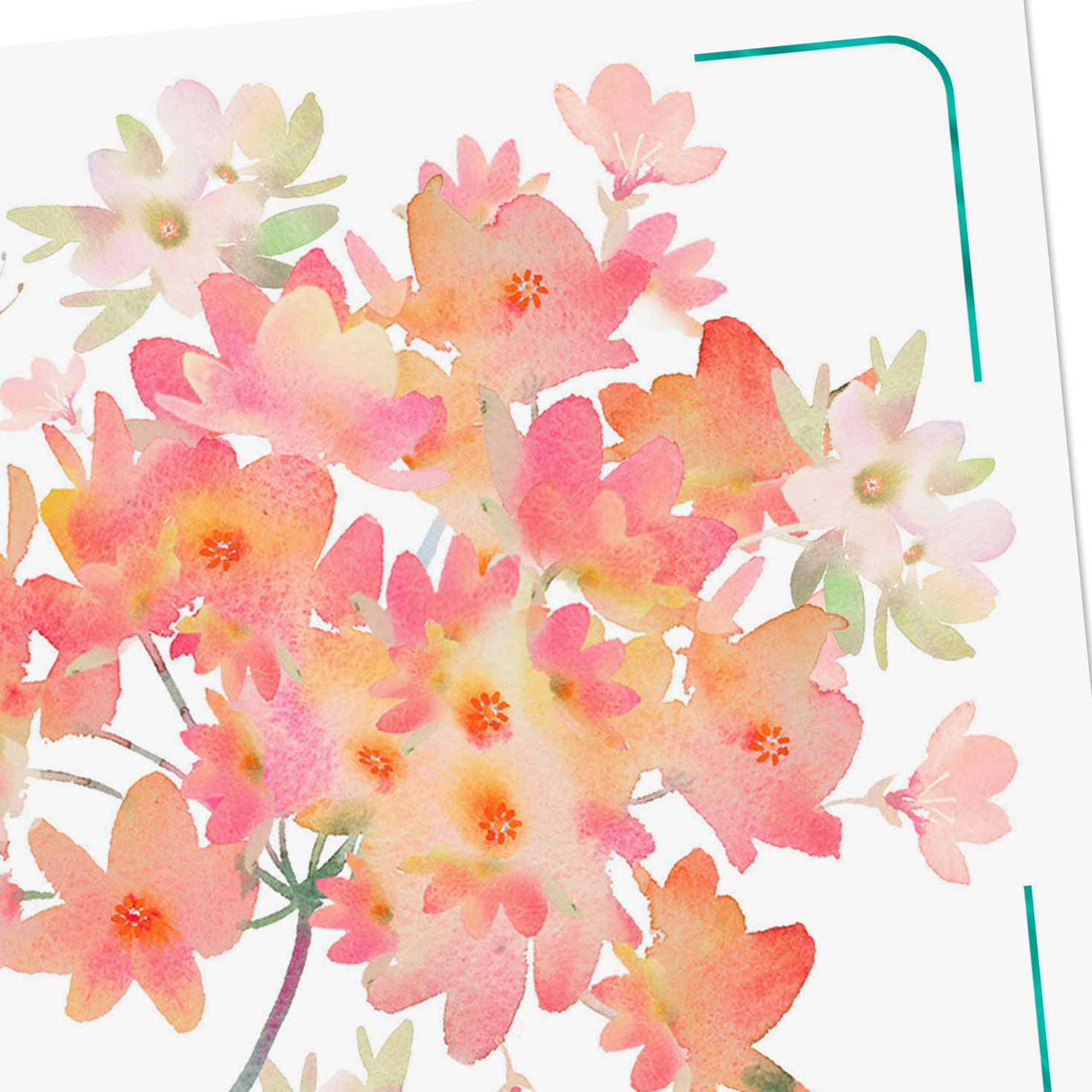 Butterfly and Flowers 99-cent Sympathy Card Card Front Detail image number 4