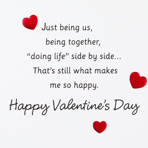 I Love Us Romantic Valentine's Day Card, 
