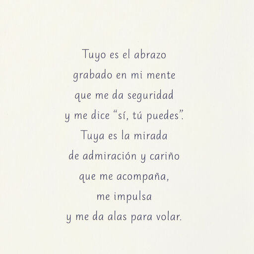 Celebrating You Spanish-Language Birthday Card for Mom, 