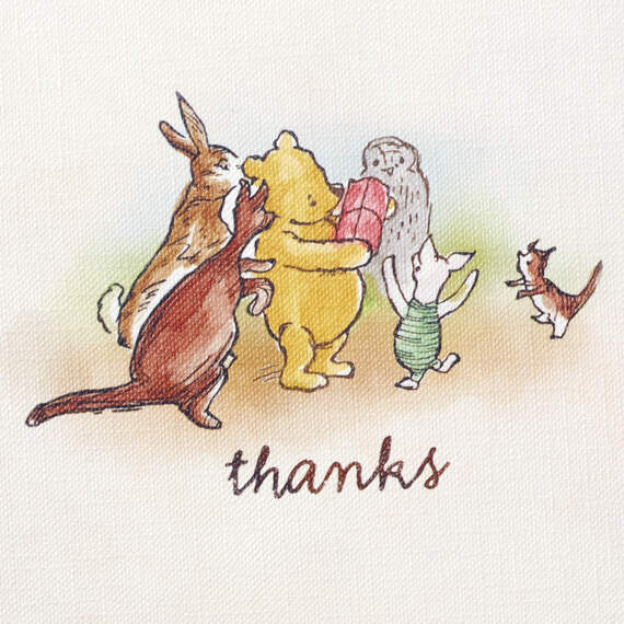 Disney Winnie the Pooh Boxed Blank Thank-You Notes, Pack of 10, , large image number 4