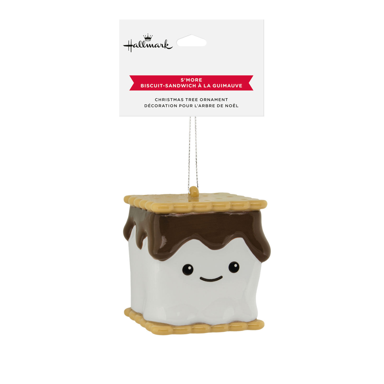 Smiling S'more Christmas Ornament package front image number 7