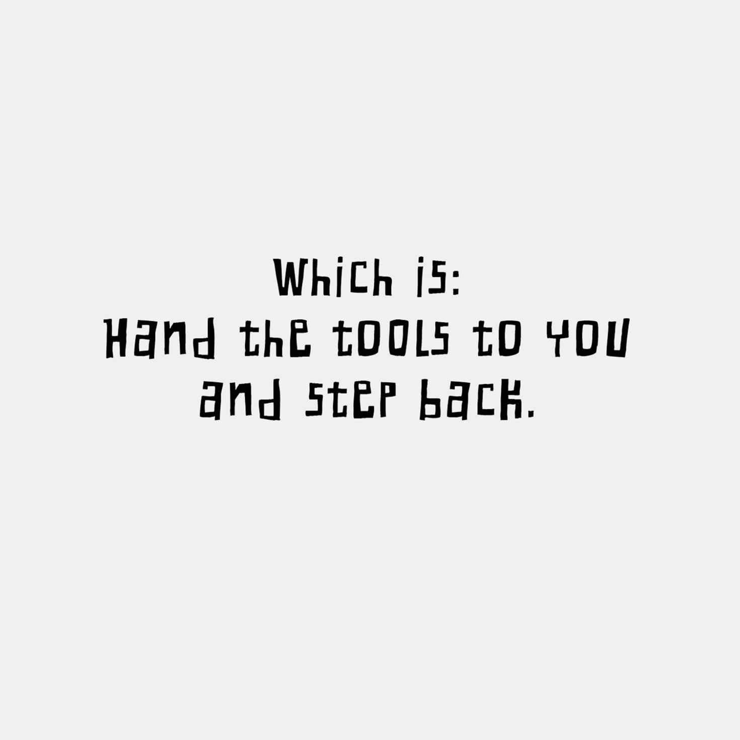 Hand Tools Rules Funny Father's Day Card for only USD 3.99 | Hallmark