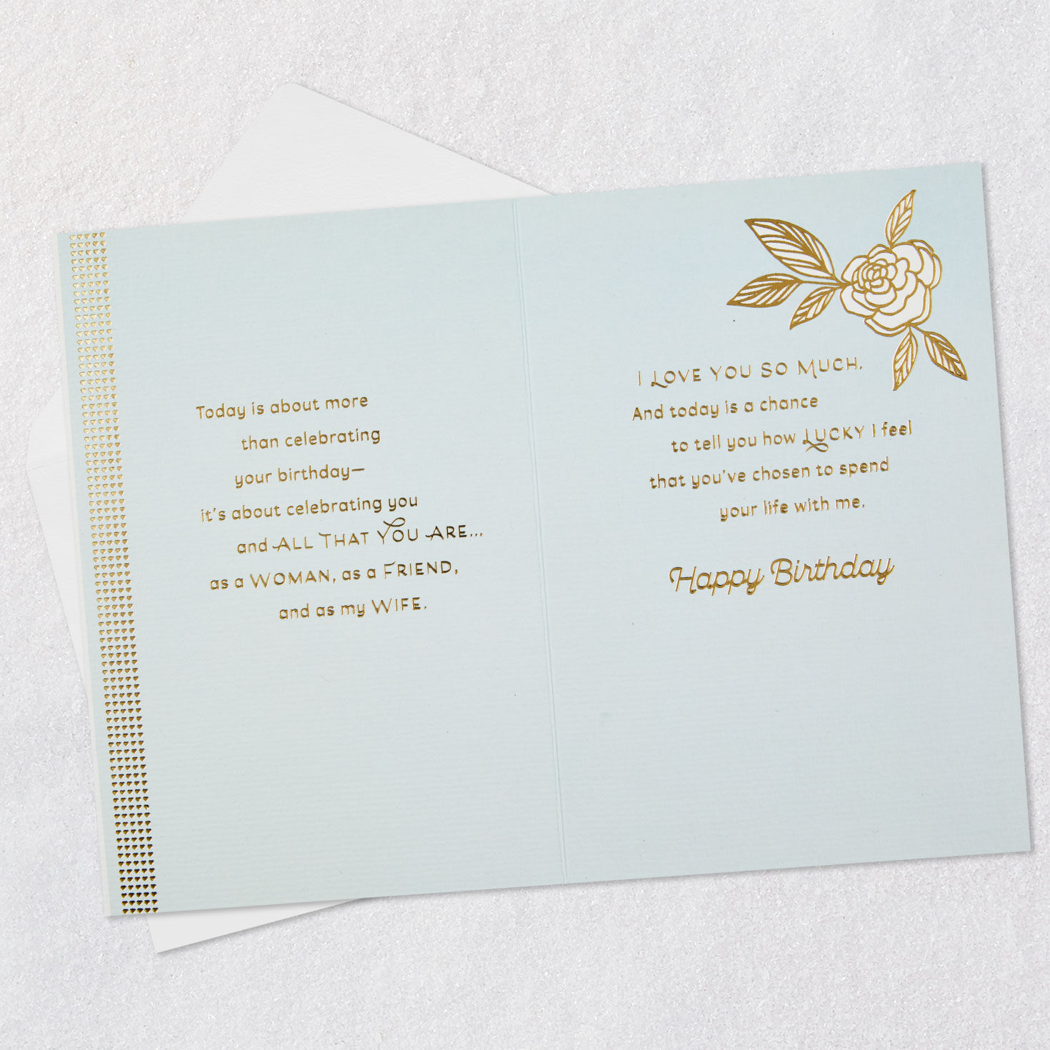 I'm the Luckiest Man Birthday Card for Wife for only USD 4.99 | Hallmark