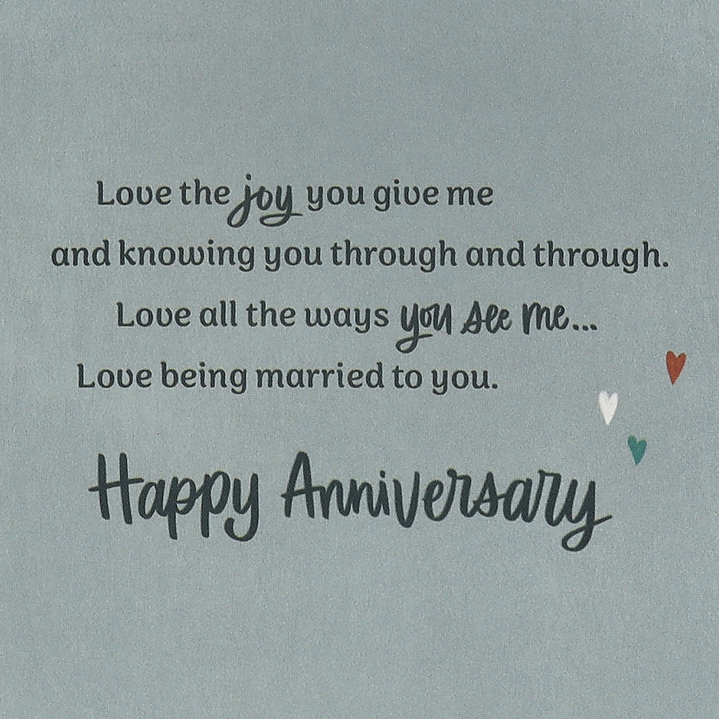 You're My Happy Place Anniversary Card for Husband, , large image number 3