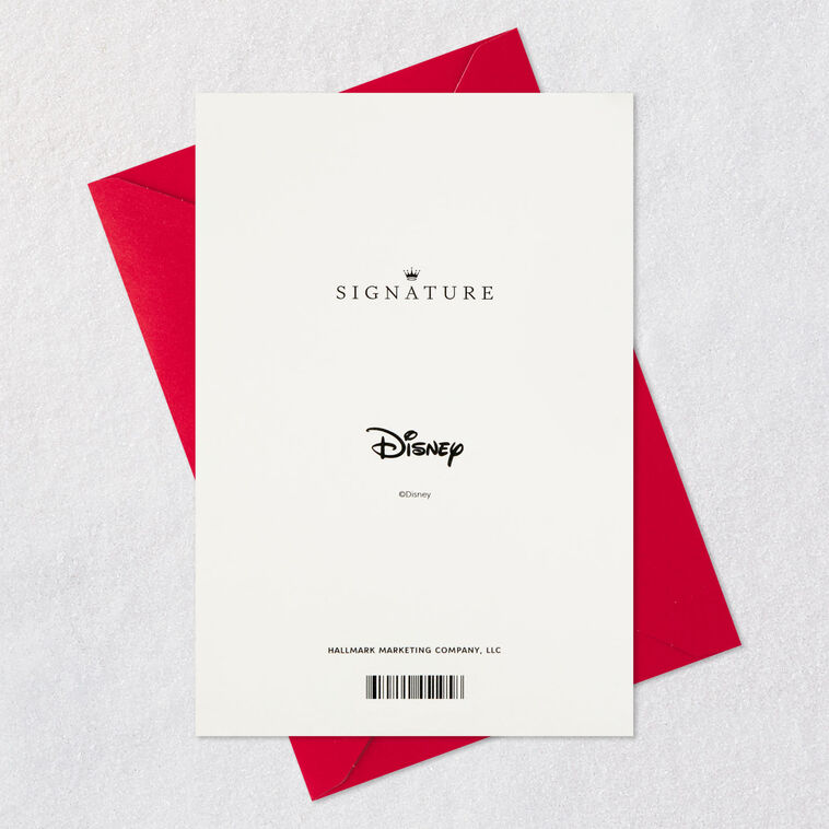 Minnie Mouse Outfit Birthday Card Card Back with Envelope image number 7