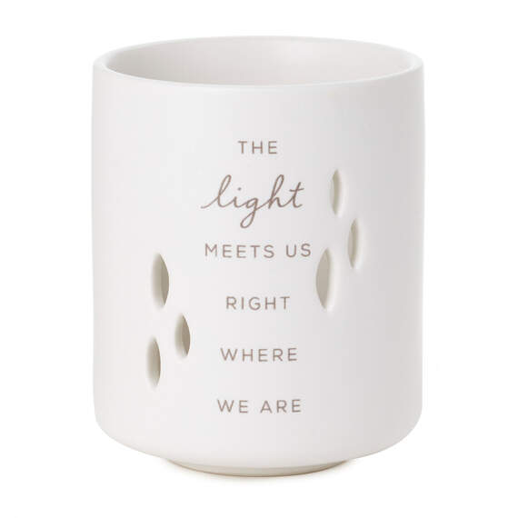 The Light Meets Us Candle Holder, , large image number 1