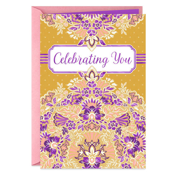 Celebrating You Mother's Day Card, , large image number 1