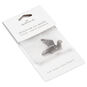Dove Shaped Silver Metal Worry Stone package image number 4