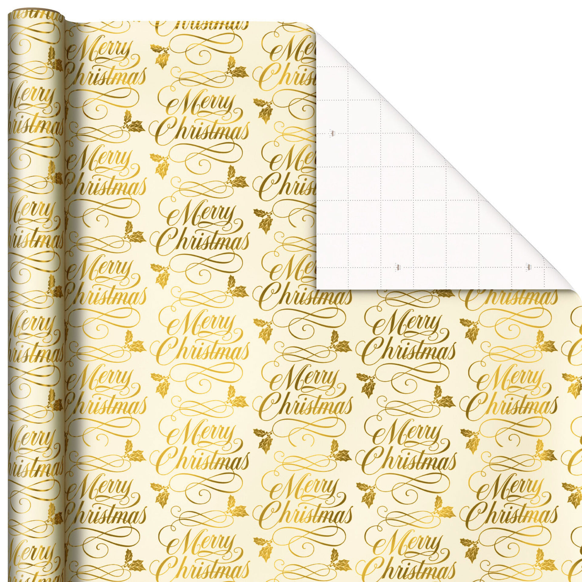 Traditional 3Pack Foil Christmas Wrapping Paper Assortment, 60 sq. ft. Wrapping Paper Sets