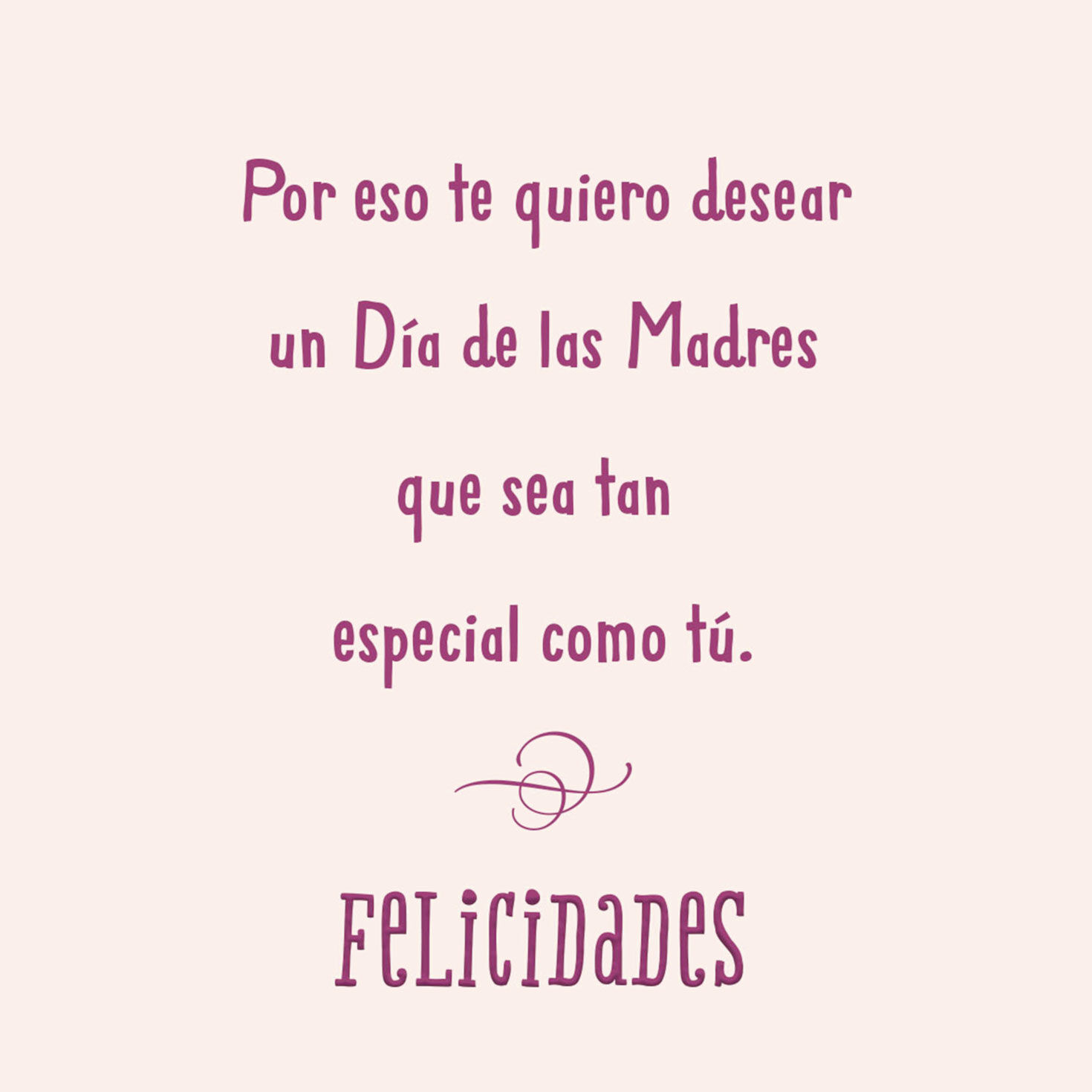 Butterflies Spanish-Language Mother's Day Card Sentiment image number 3