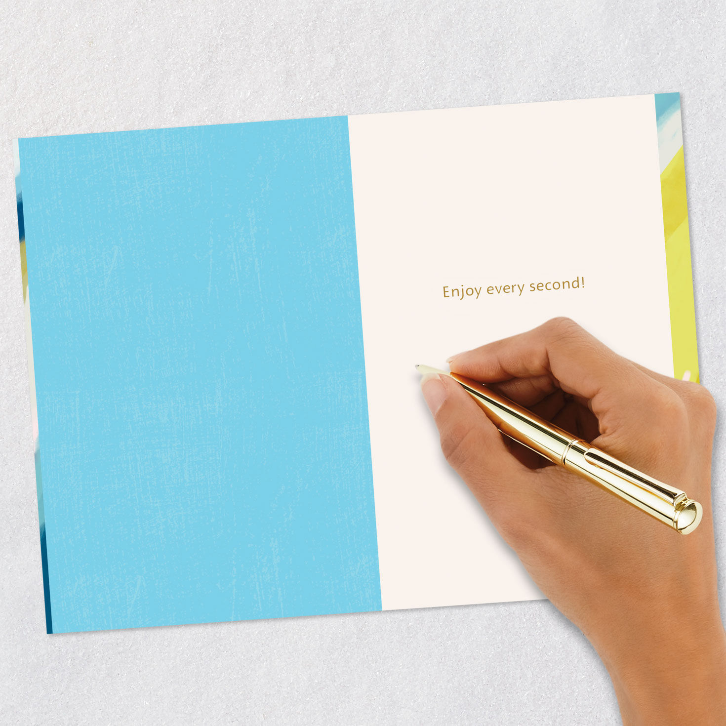 Enjoy Every Second 50th Birthday Card for only USD 2.99 | Hallmark