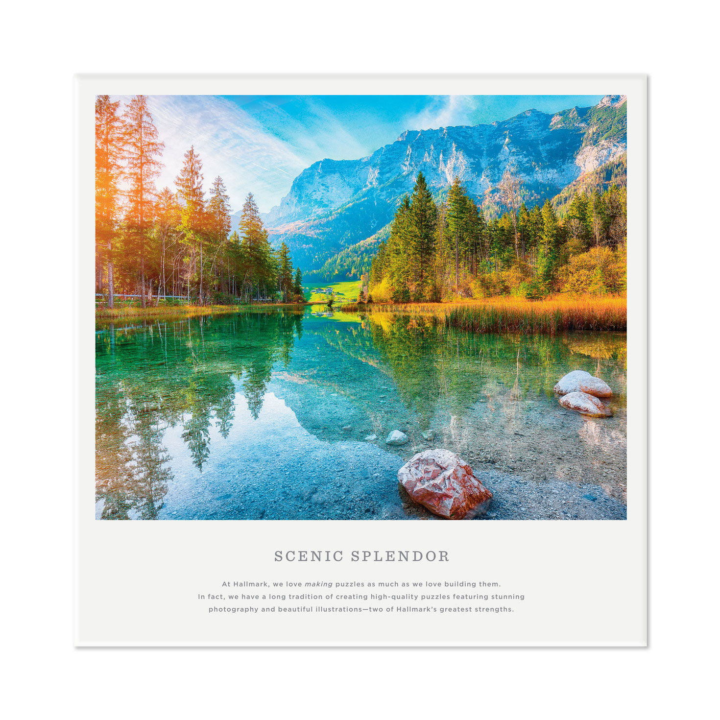 Scenic Splendor 1000-Piece Jigsaw Puzzle for only USD 19.99 | Hallmark