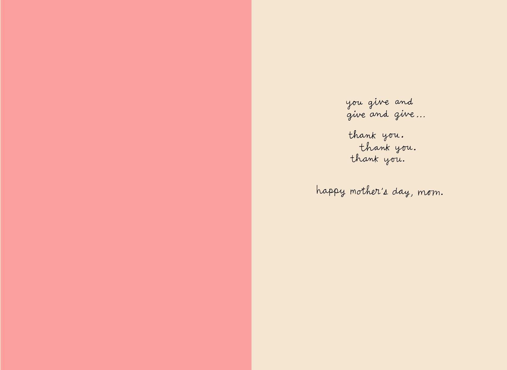 Heart Full of Memories Mother's Day Card