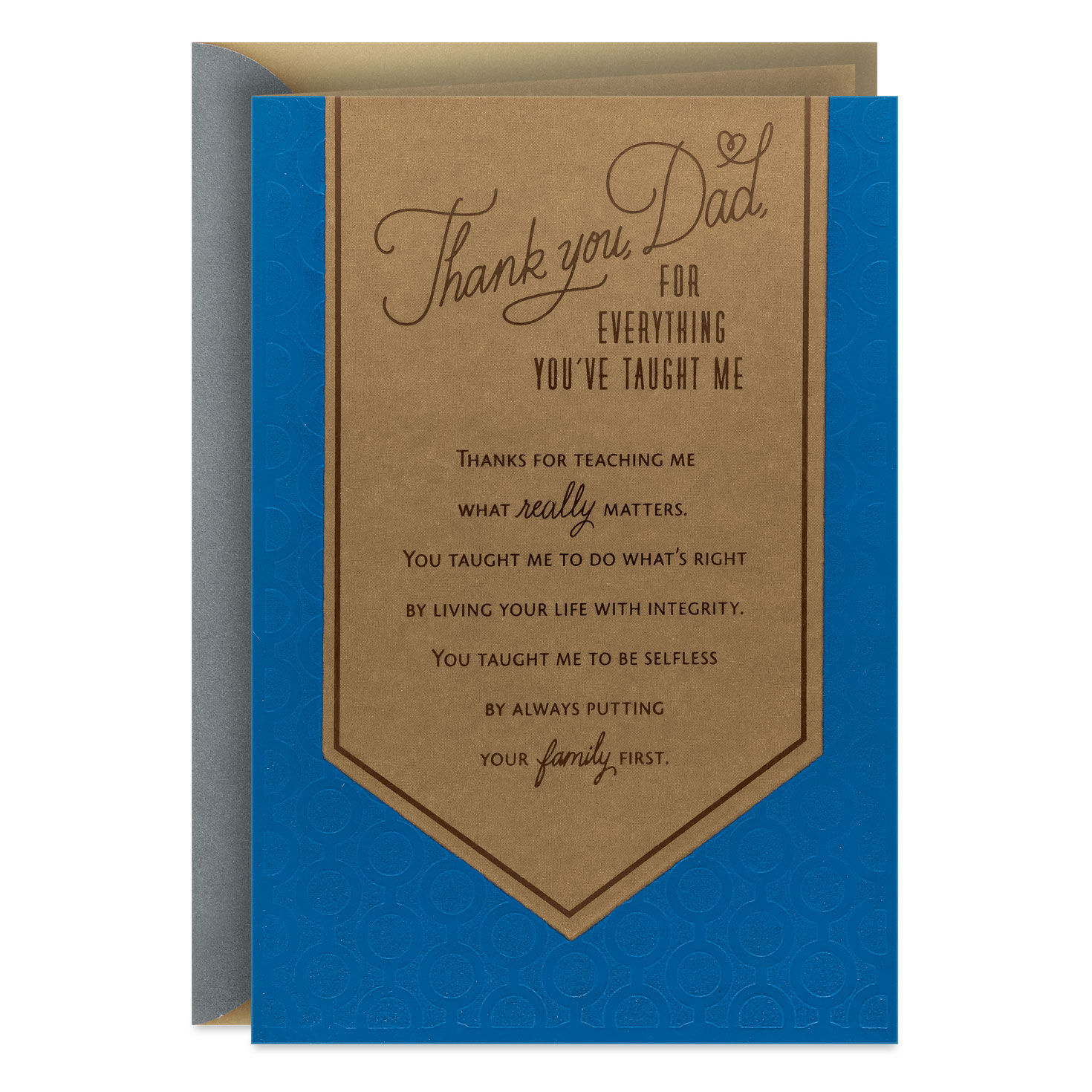 Thanks for Everything You've Taught Me Father's Day Card for Dad From Daughter