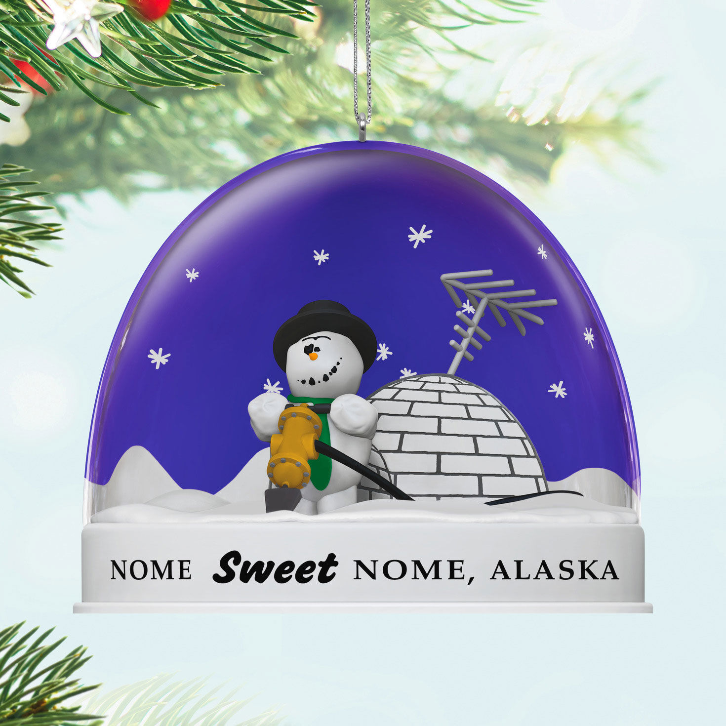 Disney/Pixar Knick Knack Snow Globe Escape Plan Ornament for only USD 28.99 | Hallmark