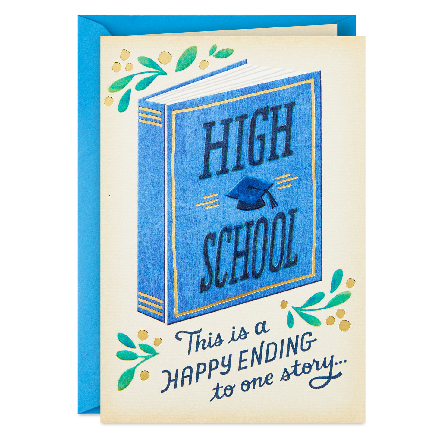 Happy Ending, Great Beginning High School Graduation Card