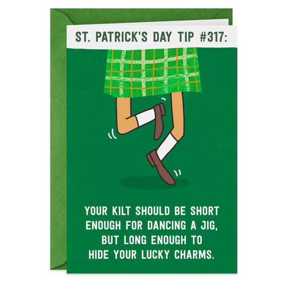 Hide Your Lucky Charms Funny St. Patrick's Day Card, , large image number 1