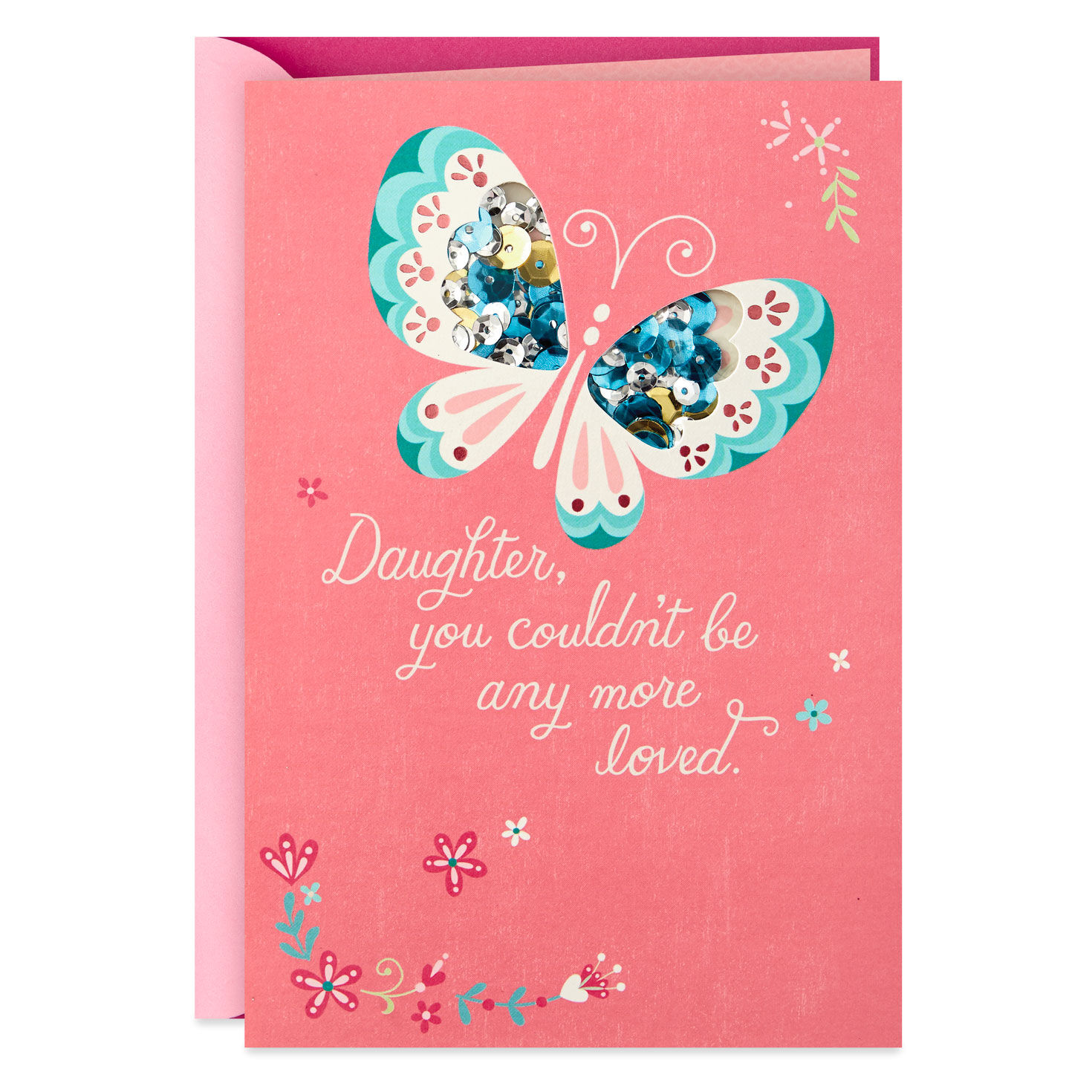 Wishes for a Special Day Birthday Card for Daughter