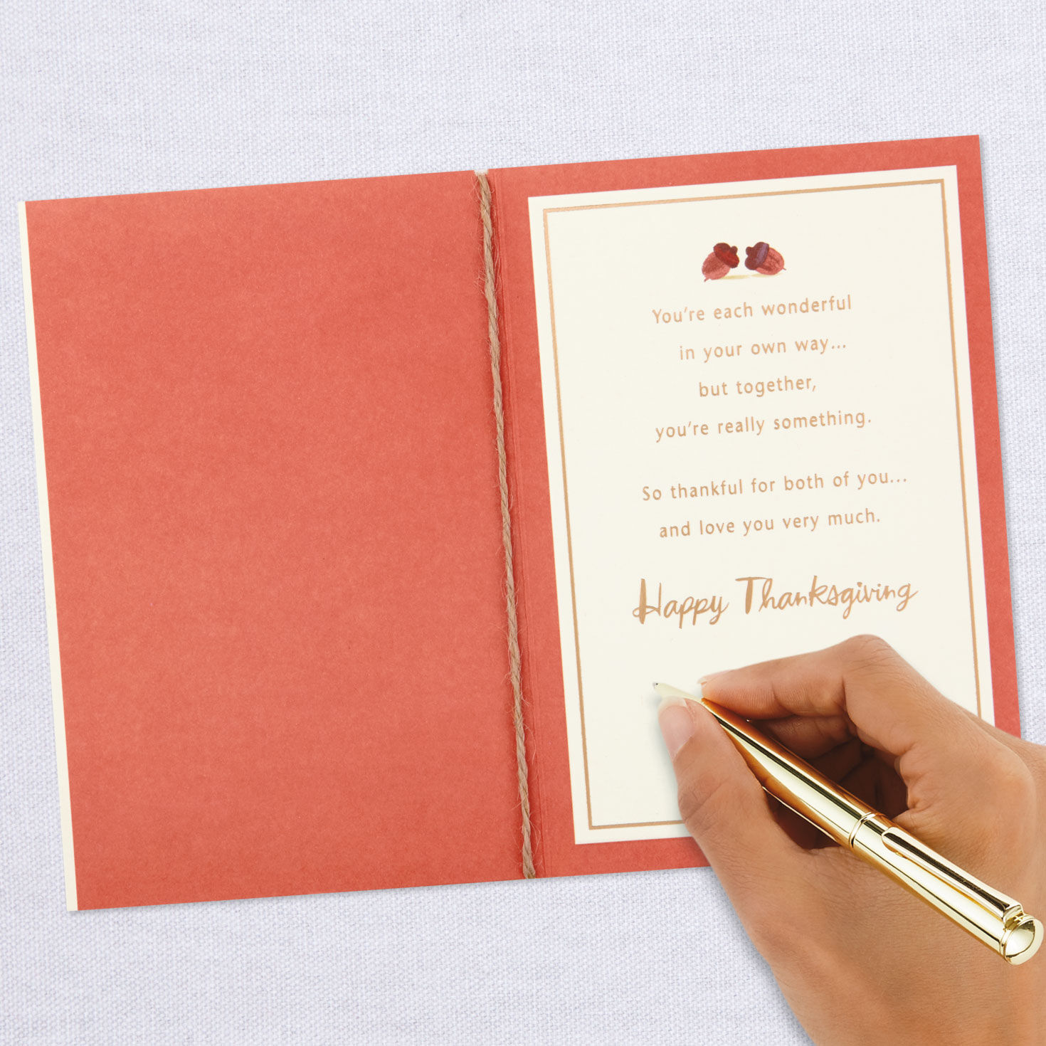 Grateful to Have You Thanksgiving Card for Son and Daughter-in-Law for only USD 4.59 | Hallmark