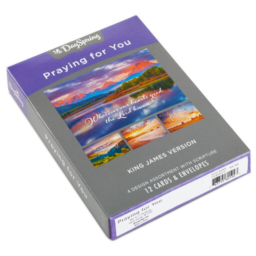 Beautiful Views Boxed Religious Encouragement Cards Assortment, Pack of 12, 