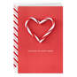 Candy Cane Heart Christmas Card, , large image number 1
