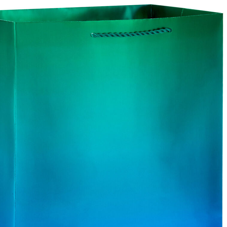 13" Ombré Metallic 3-Pack Large Gift Bags Assortment, , large image number 4