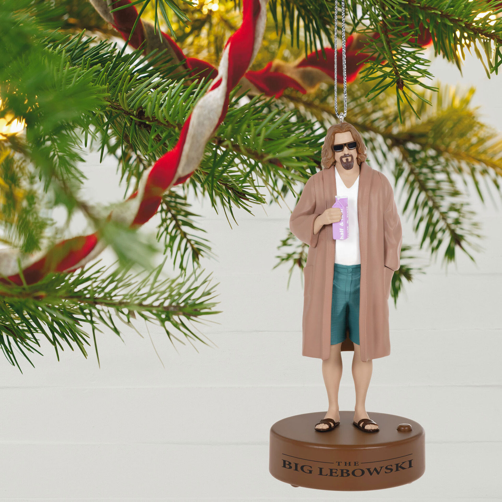The Big Lebowski™ The Dude Ornament With Sound Keepsake Ornaments