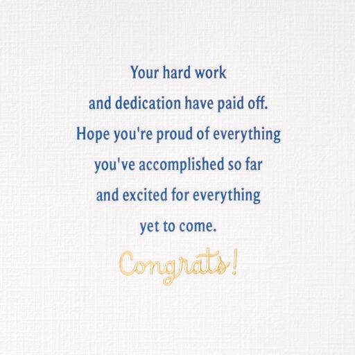You're Going to Be a Great Doctor Medical School Graduation Card, 